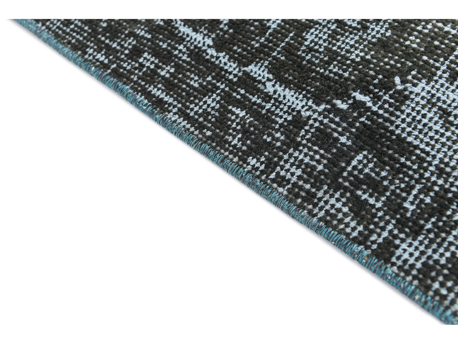 Tappeto in lana 152x254 nero Ultra Vintage