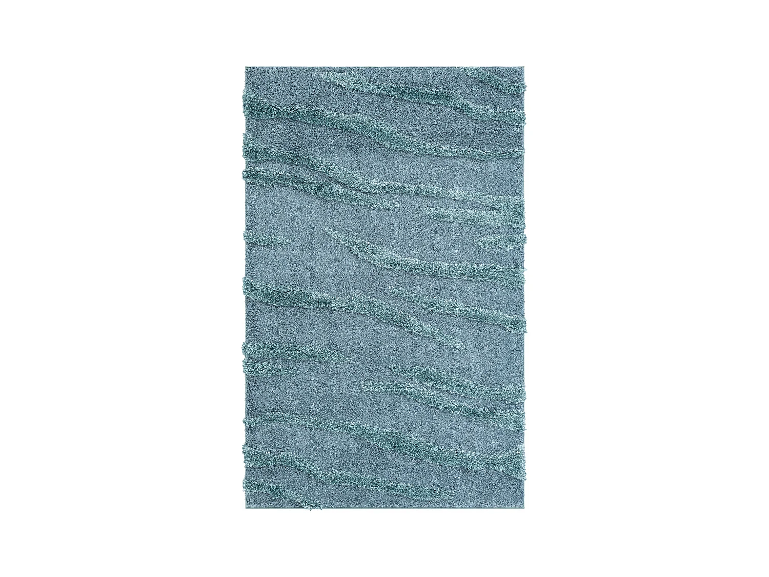 Hoogpolig tapijt 185x125 Blauw Thun Tribus