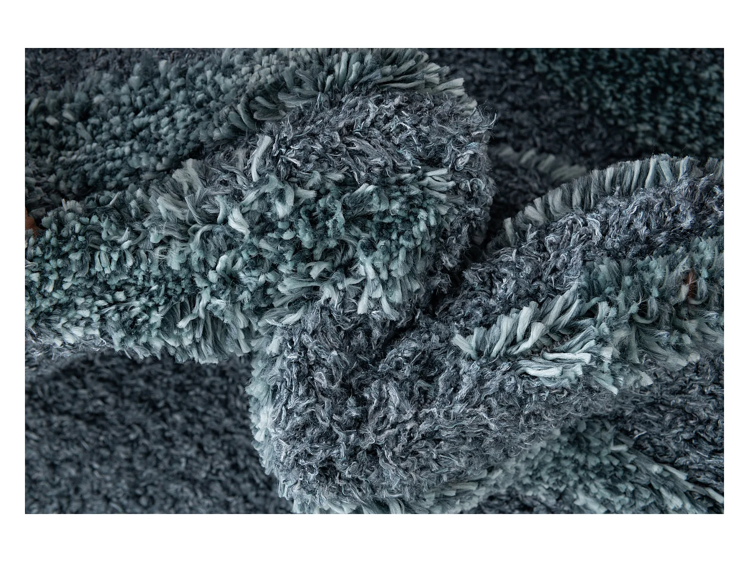 Hoogpolig tapijt 185x125 Blauw Thun Tribus