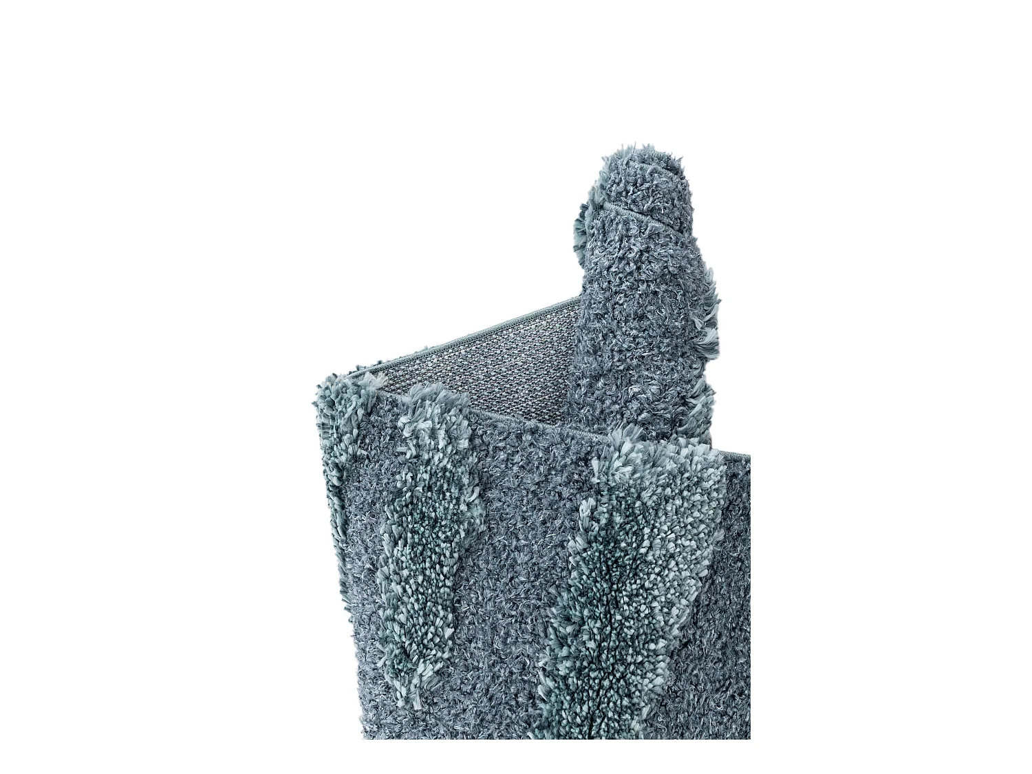 Hoogpolig tapijt 185x125 Blauw Thun Tribus