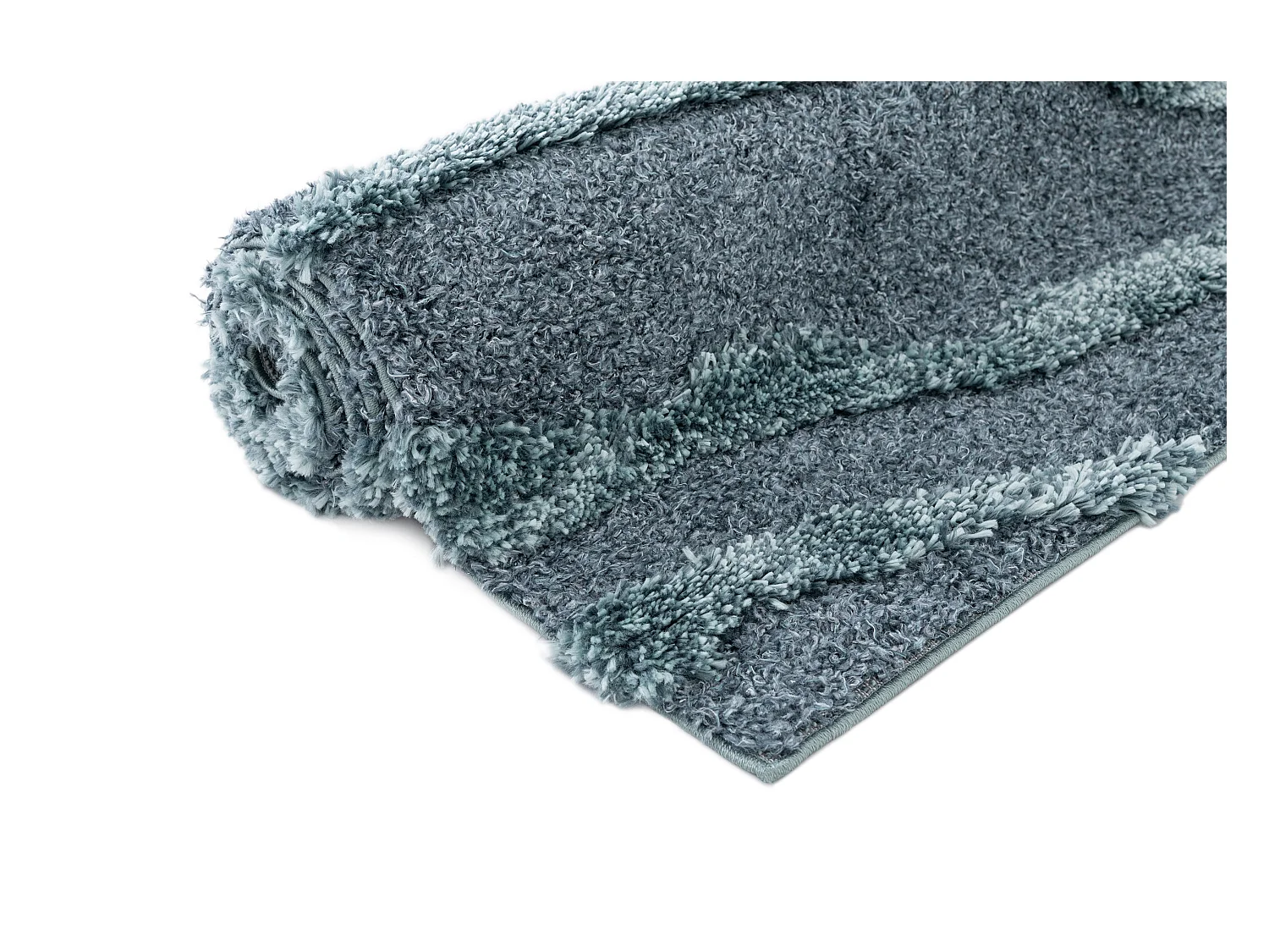 Hoogpolig tapijt 185x125 Blauw Thun Tribus