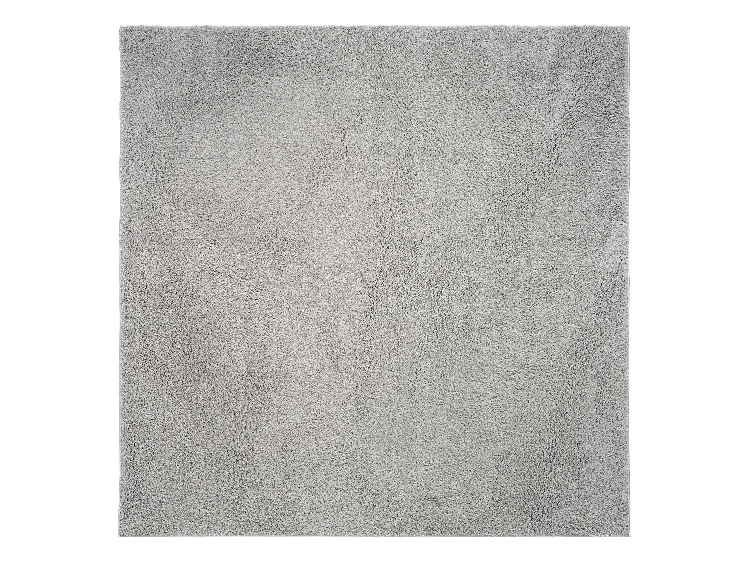 Hoogpolig tapijt 185x185 zilver-Grijs Luzern