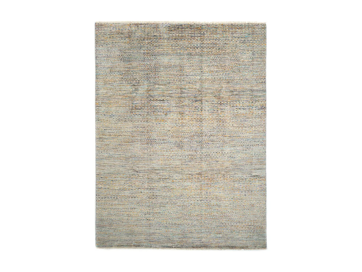 Wollteppich 271x354 Grau Agra