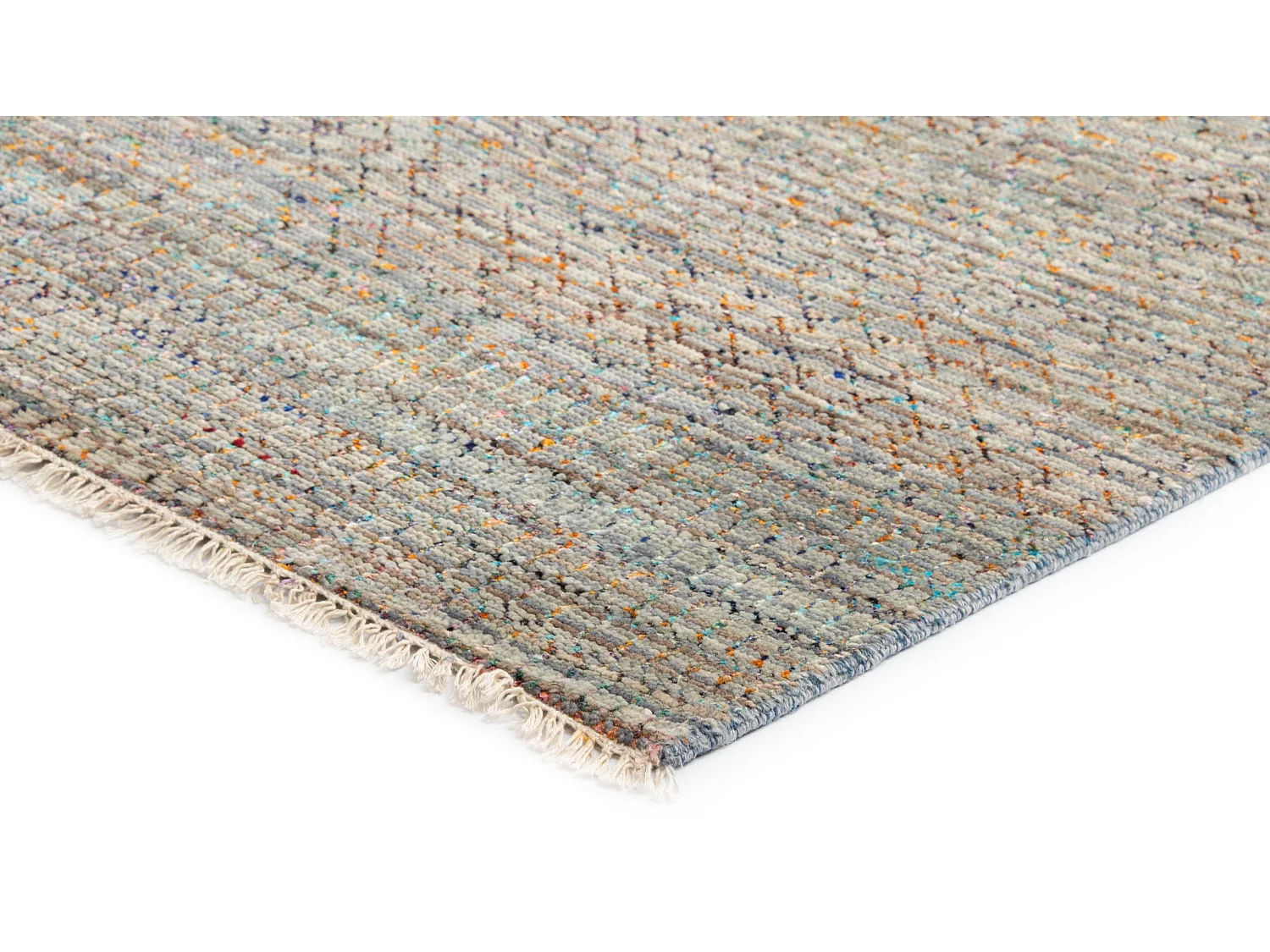 Wollteppich 271x354 Grau Agra