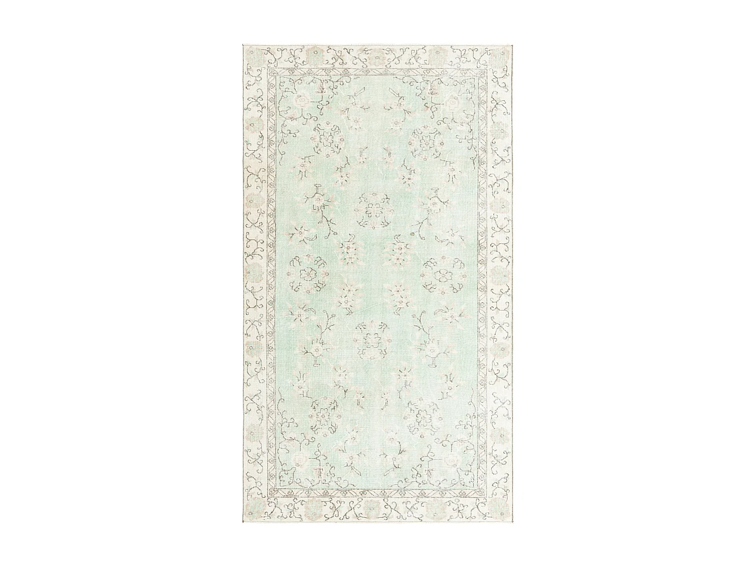 Tapis de laine 155x274 beige Ultra Vintage