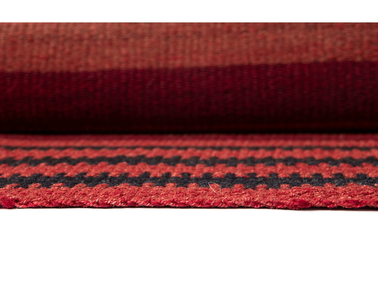 Wollteppich 164x345 Rot Jajim