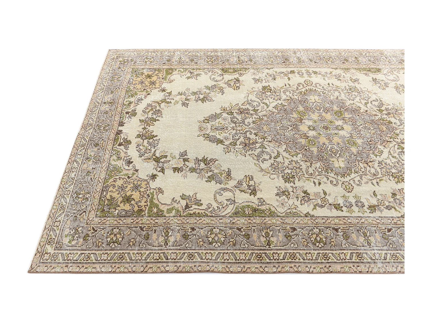 Wollteppich 165x272 Beige Ultra Vintage