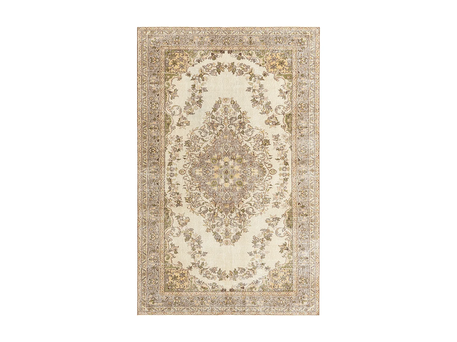 Wollteppich 165x272 Beige Ultra Vintage