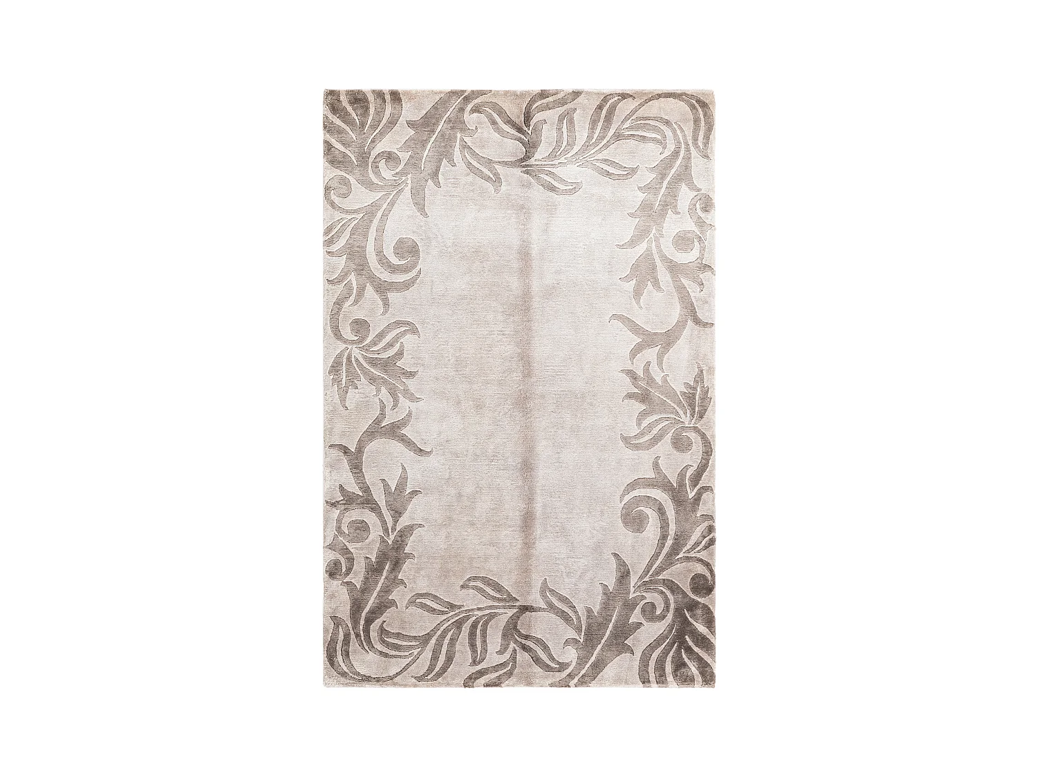 Tapis de laine 122x183 gris Darya