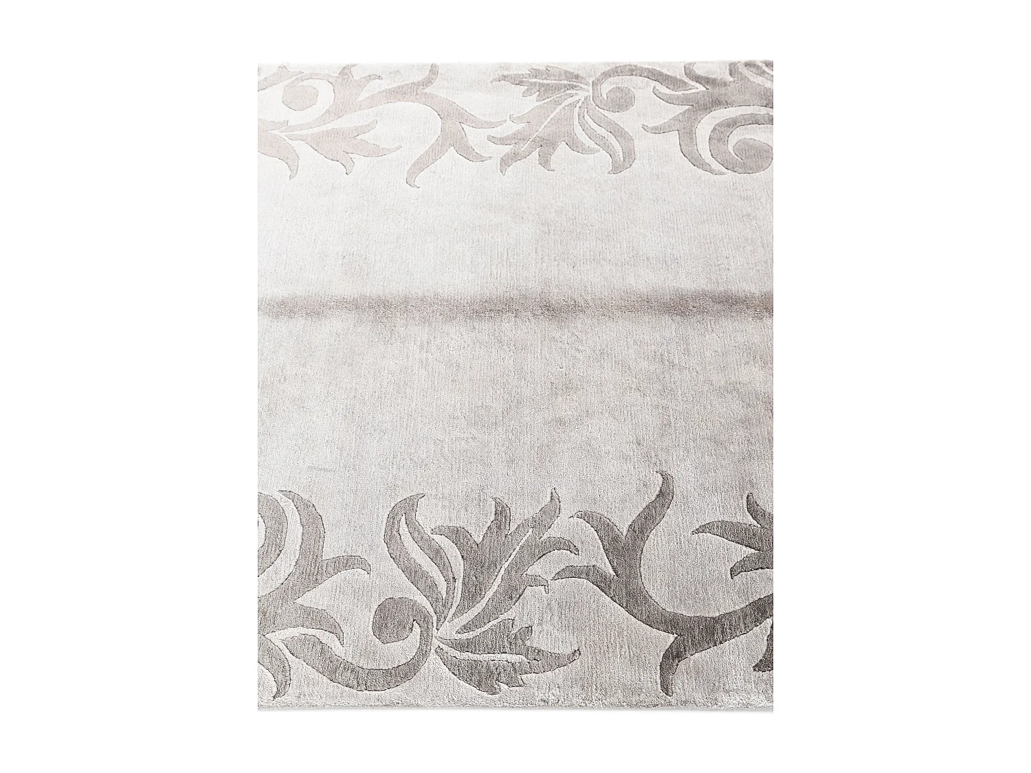 Tapis de laine 122x183 gris Darya