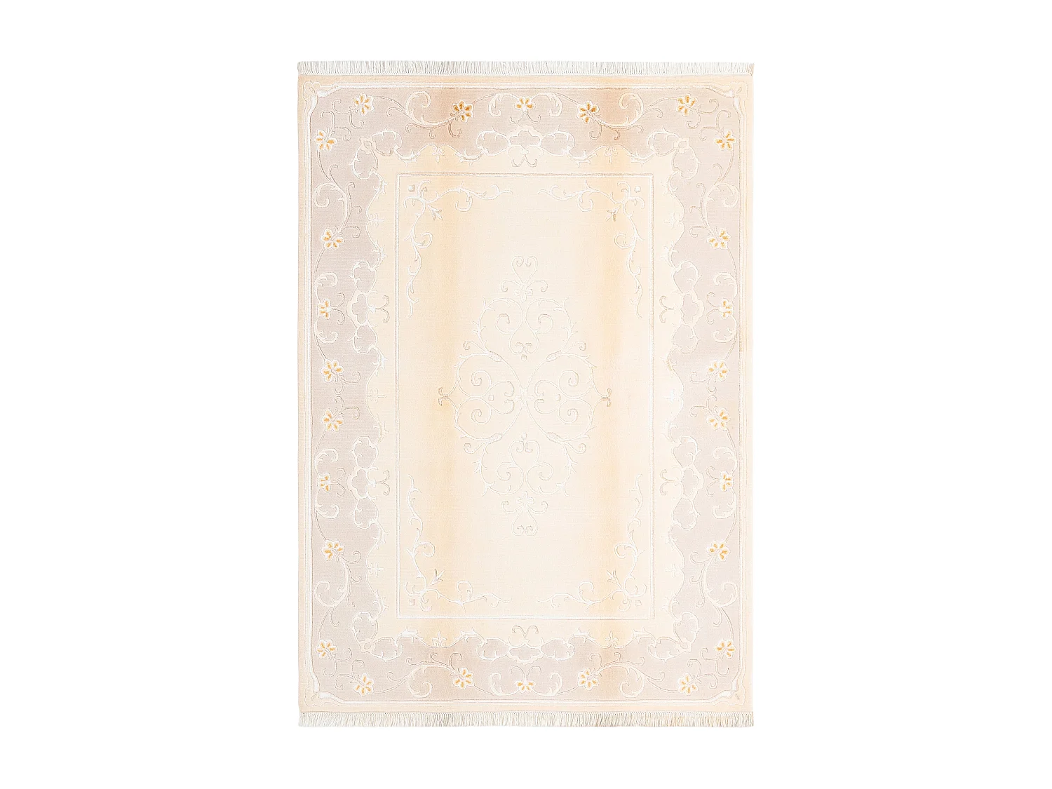 Wollteppich 173x236 Beige Darya