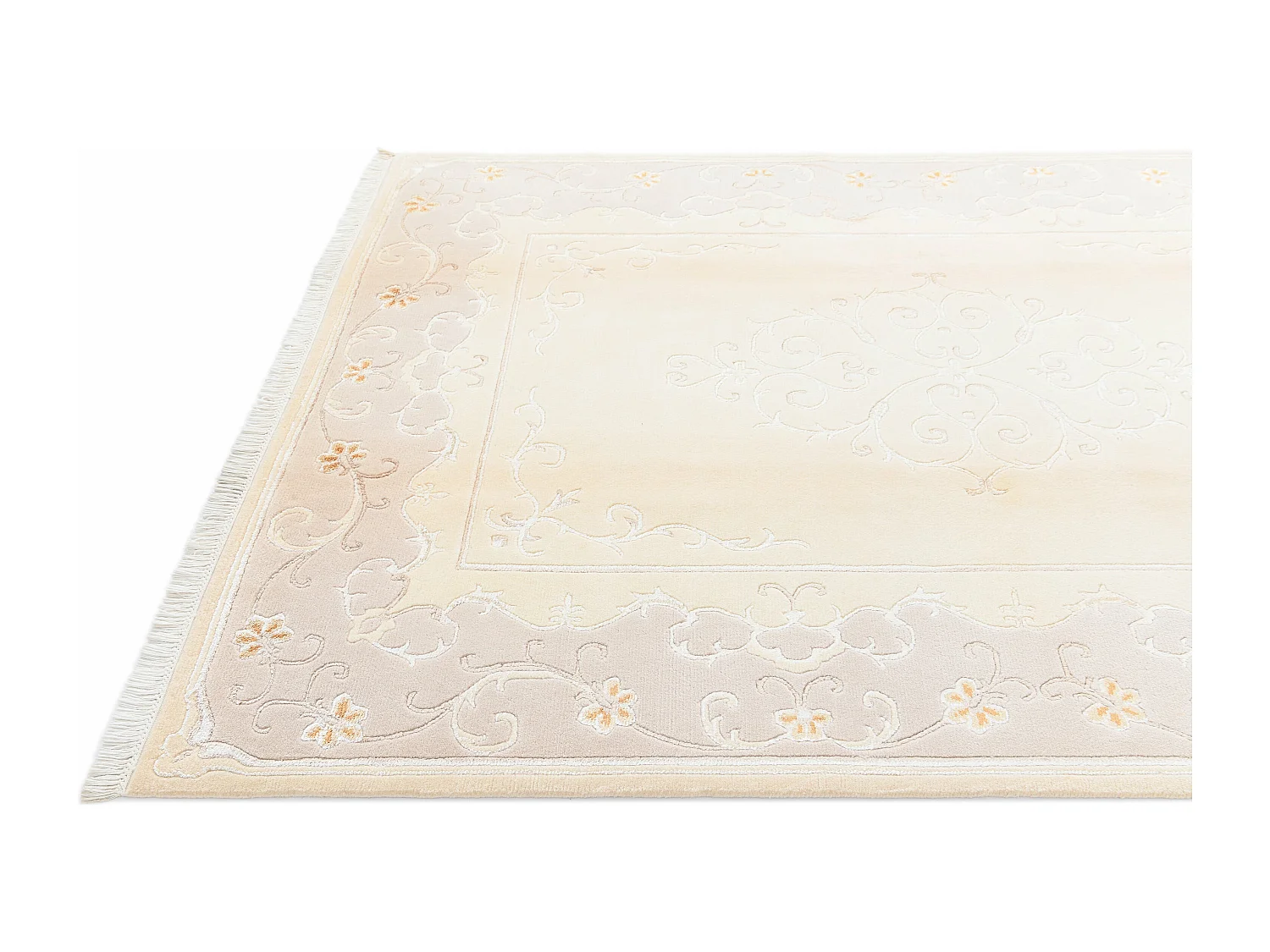 Wollteppich 173x236 Beige Darya