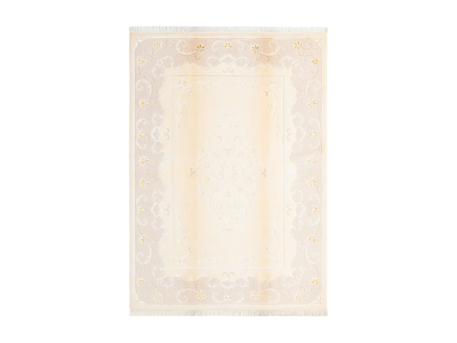 Wollteppich 173x236 Beige Darya