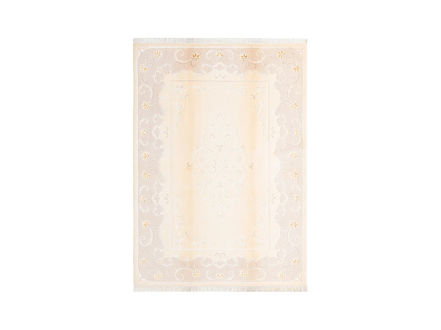 Tappeto in lana 173x236 beige Darya