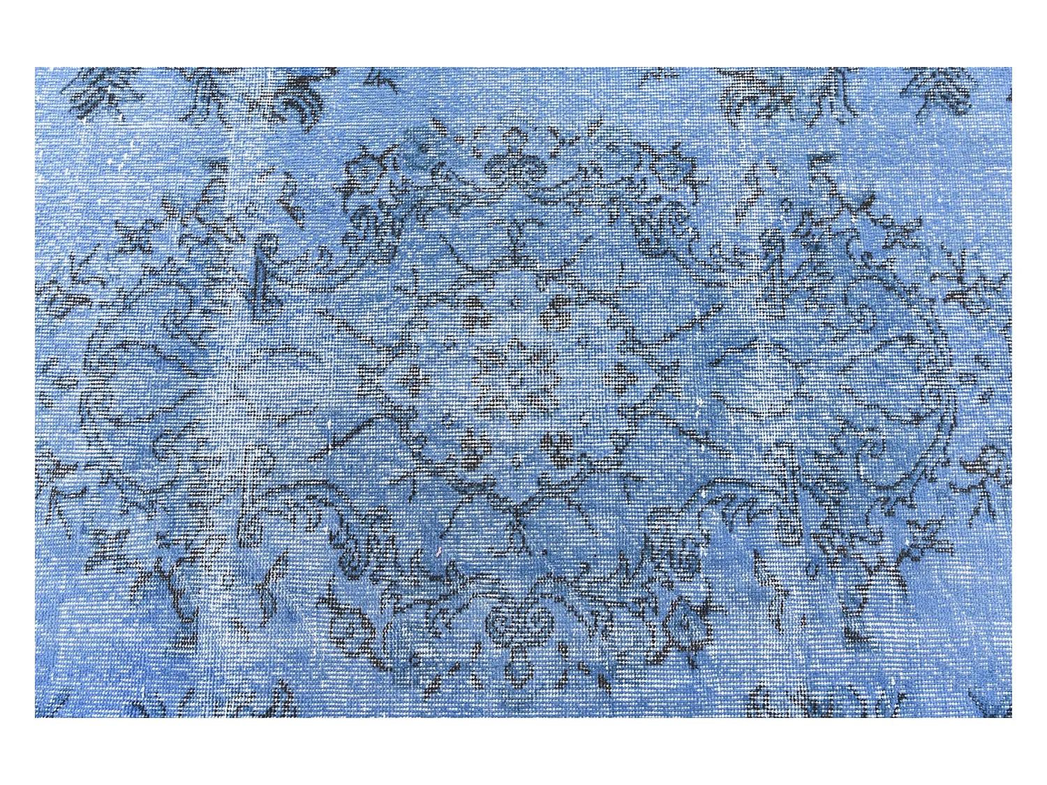 Tappeto in lana 185x302 Blu Ultra Vintage