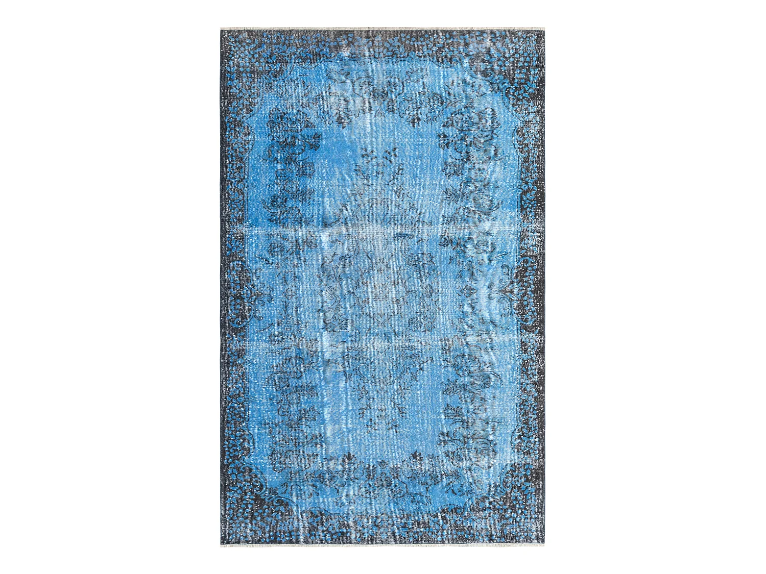 Tappeto in lana 185x302 Blu Ultra Vintage