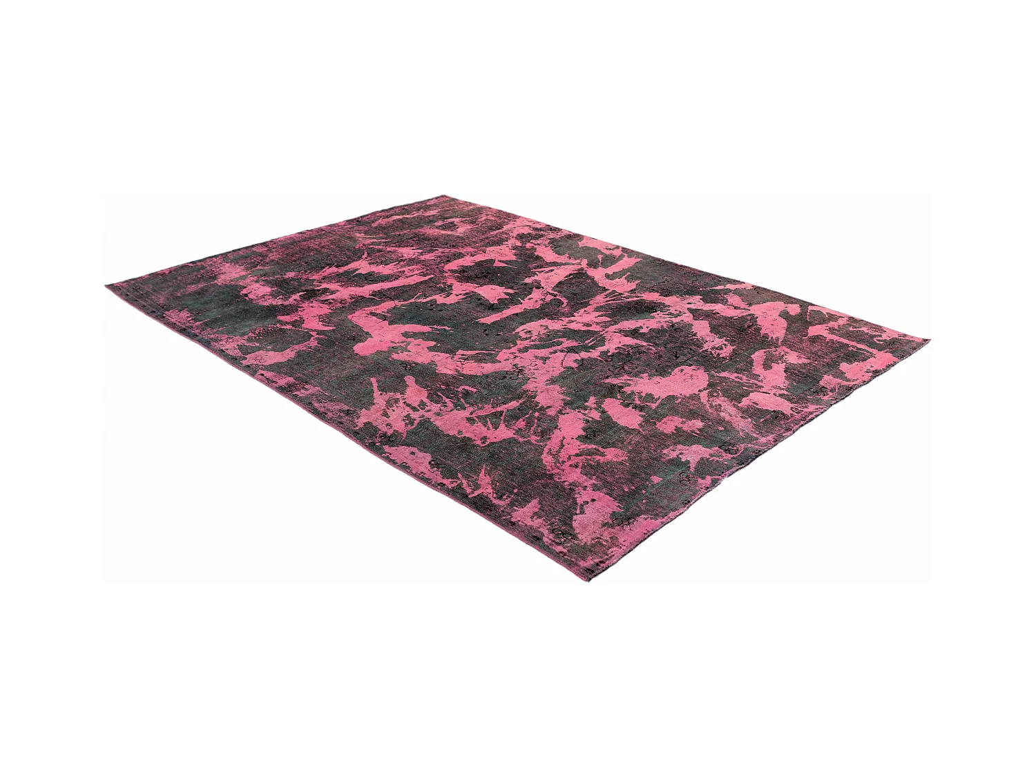 Tapis de laine 189x274 rose Vintage Royal