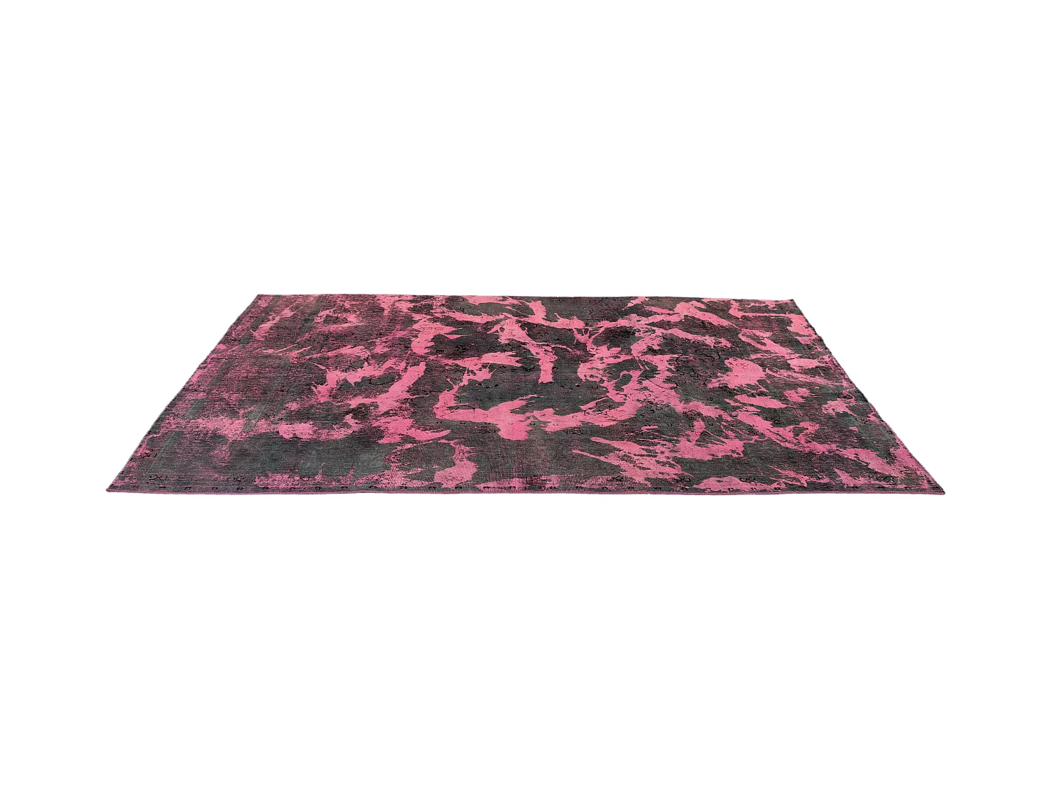 Tapis de laine 189x274 rose Vintage Royal