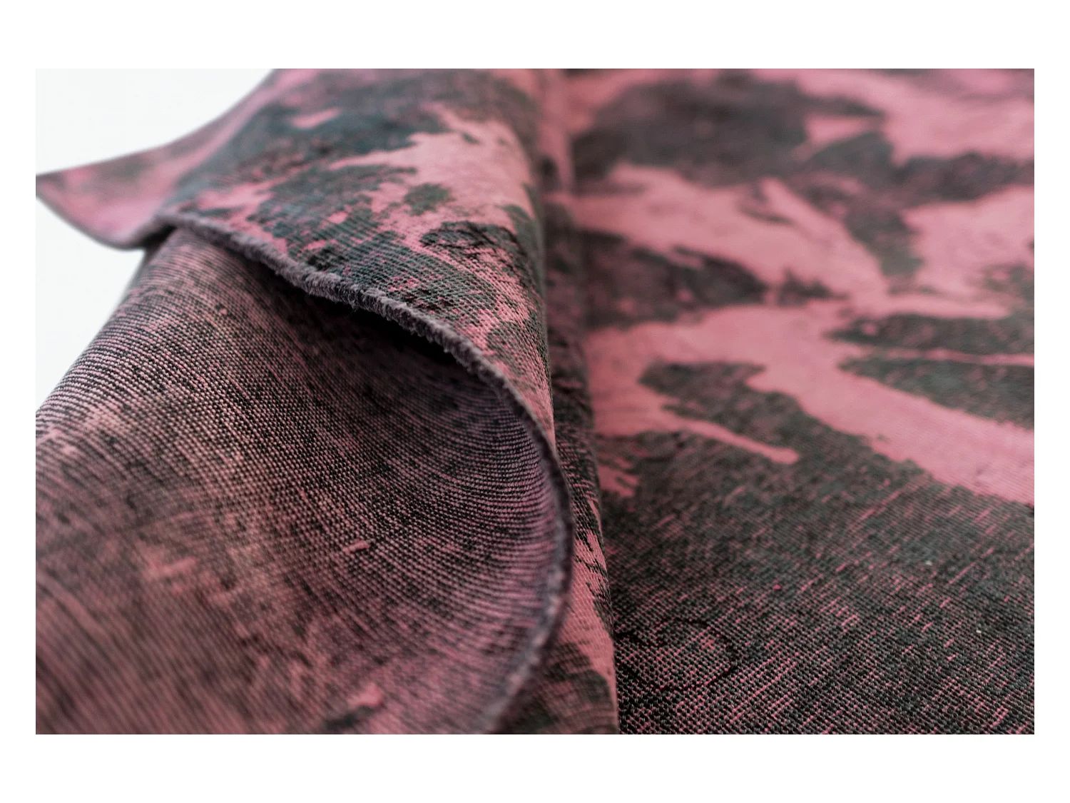 Tapis de laine 189x274 rose Vintage Royal