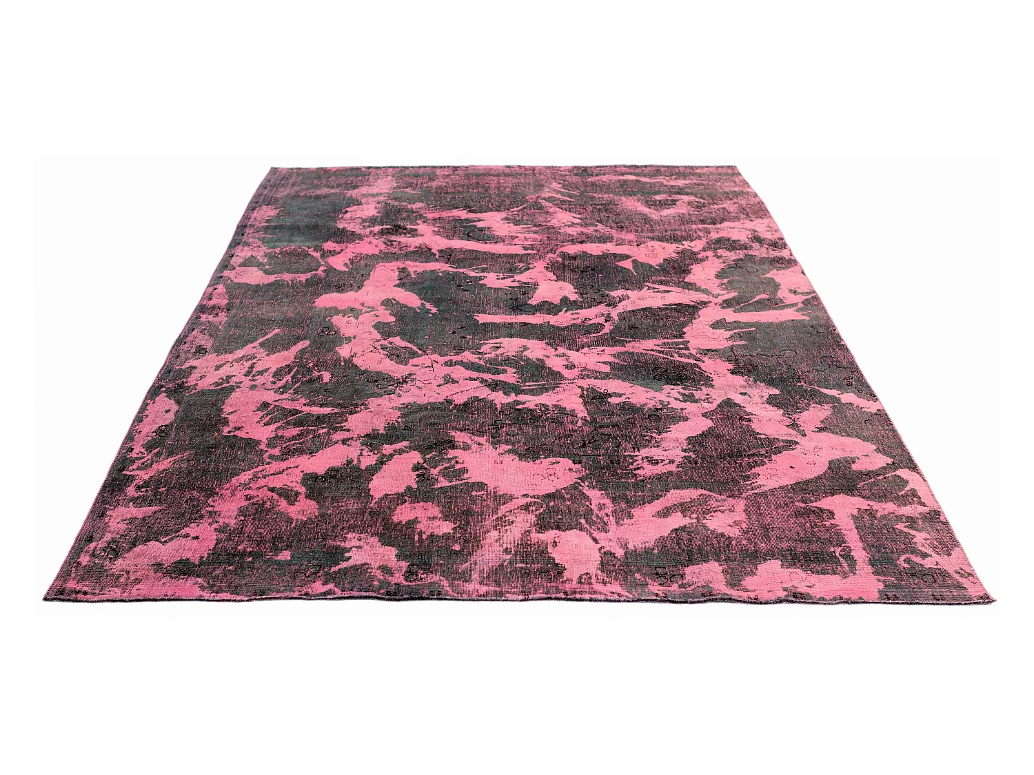 Tapis de laine 189x274 rose Vintage Royal
