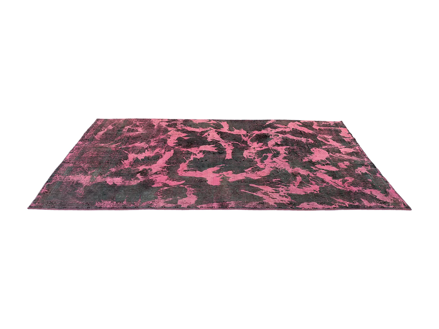 Tapis de laine 189x274 rose Vintage Royal