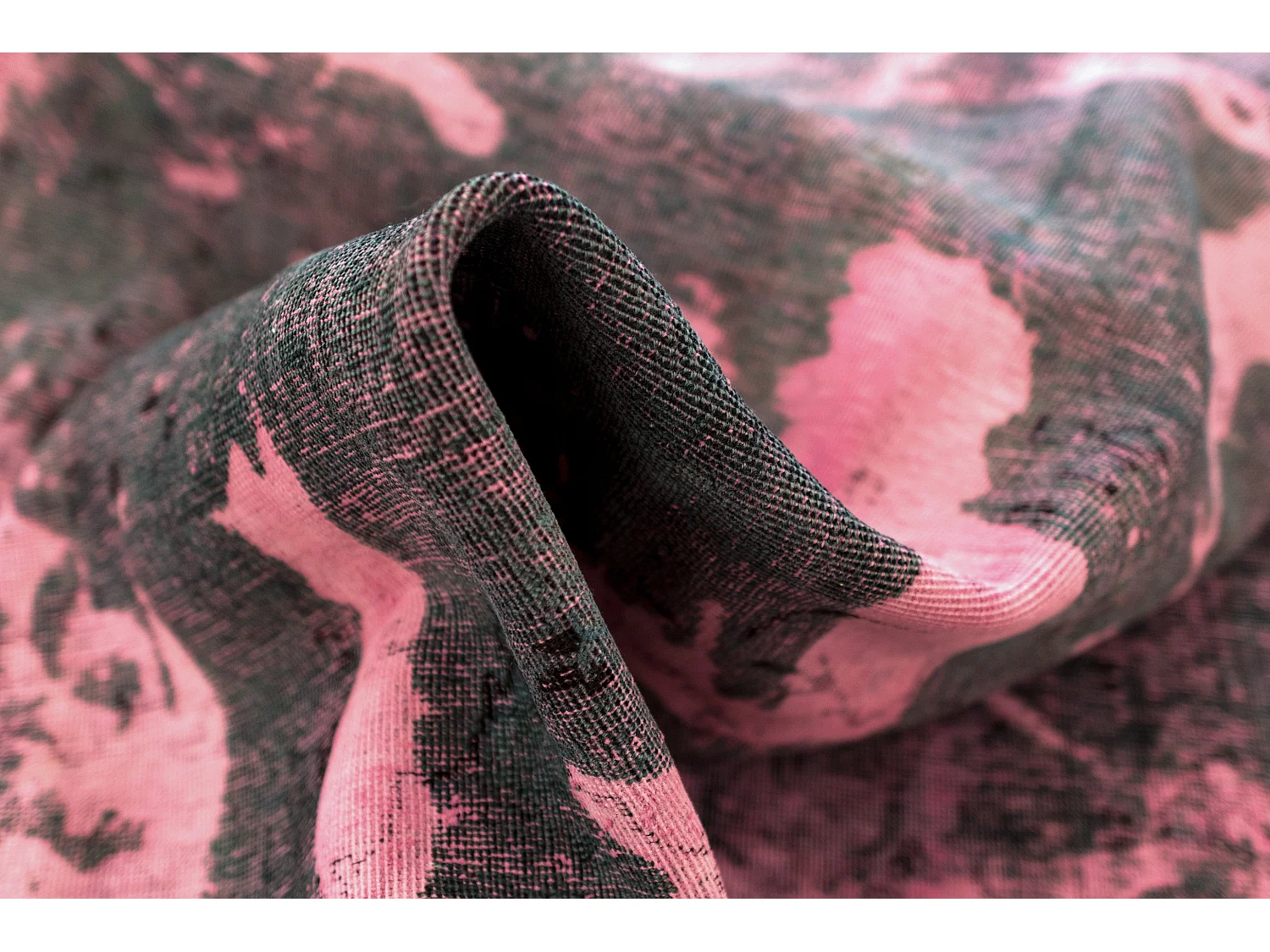 Tapis de laine 189x274 rose Vintage Royal