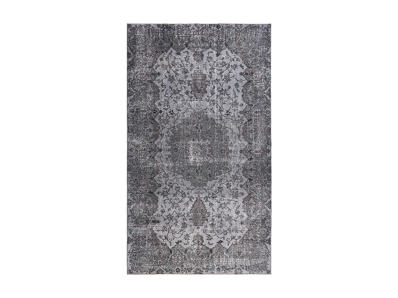 Tapis de laine 163x284 gris Ultra Vintage