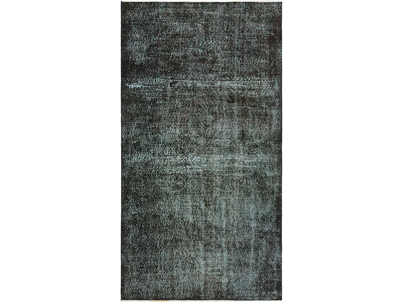 Tappeto in lana 130x249 nero Ultra Vintage