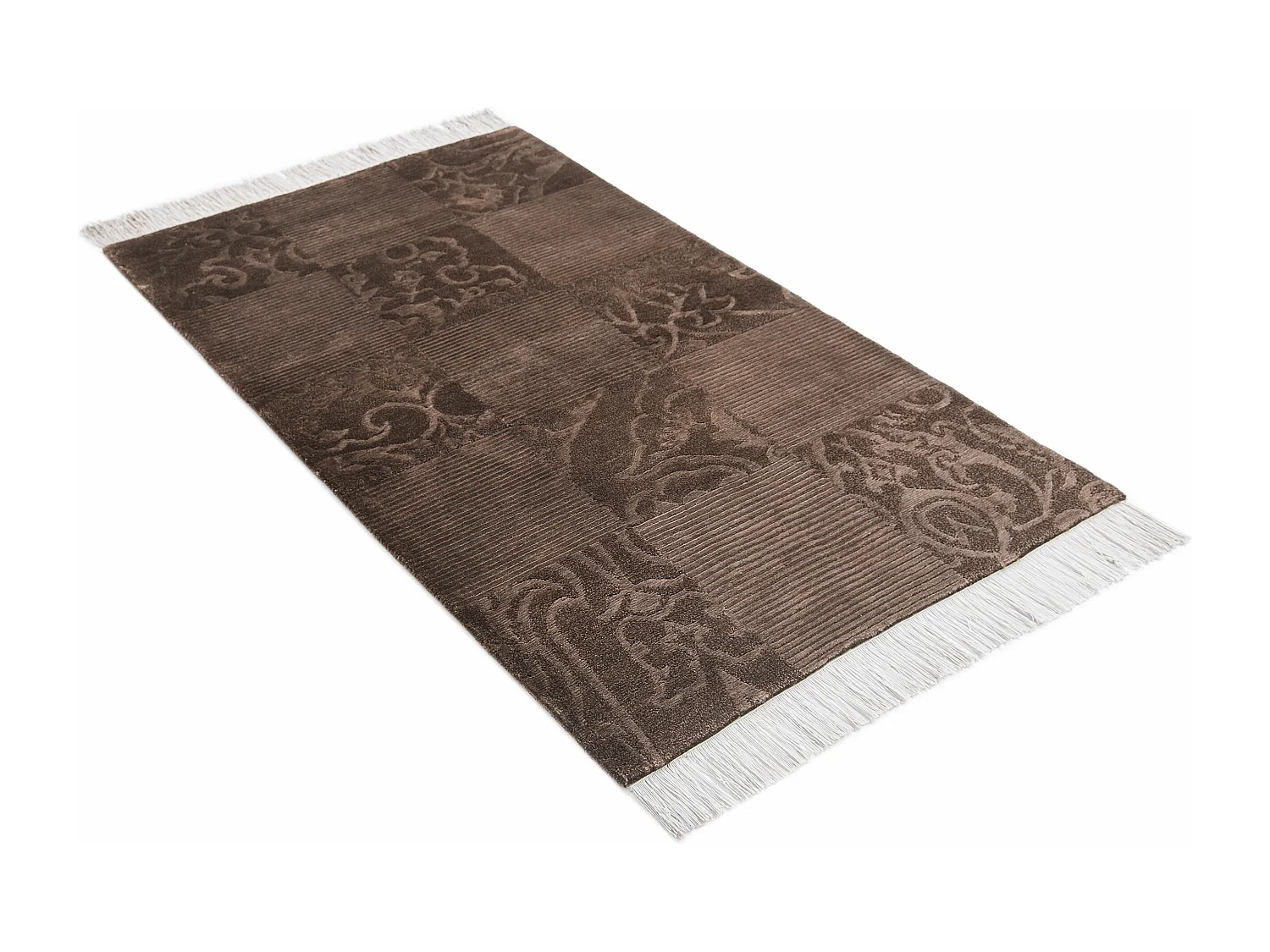 Tapis de laine 84x150 brun Darya