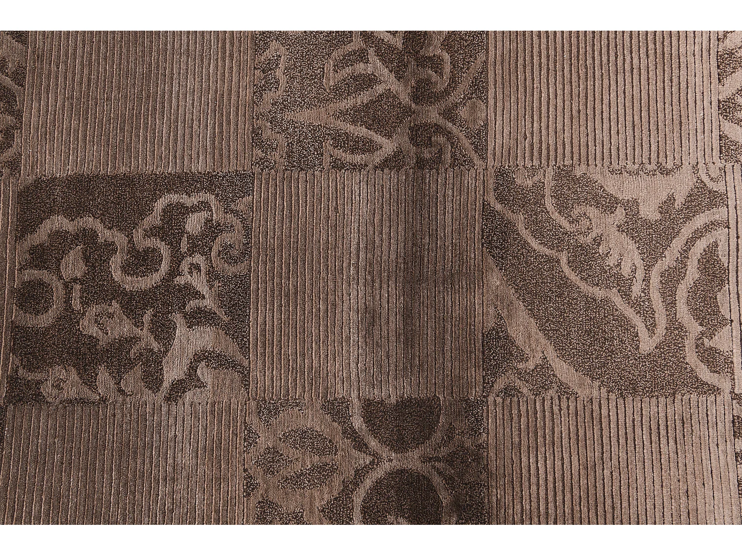Tapis de laine 84x150 brun Darya