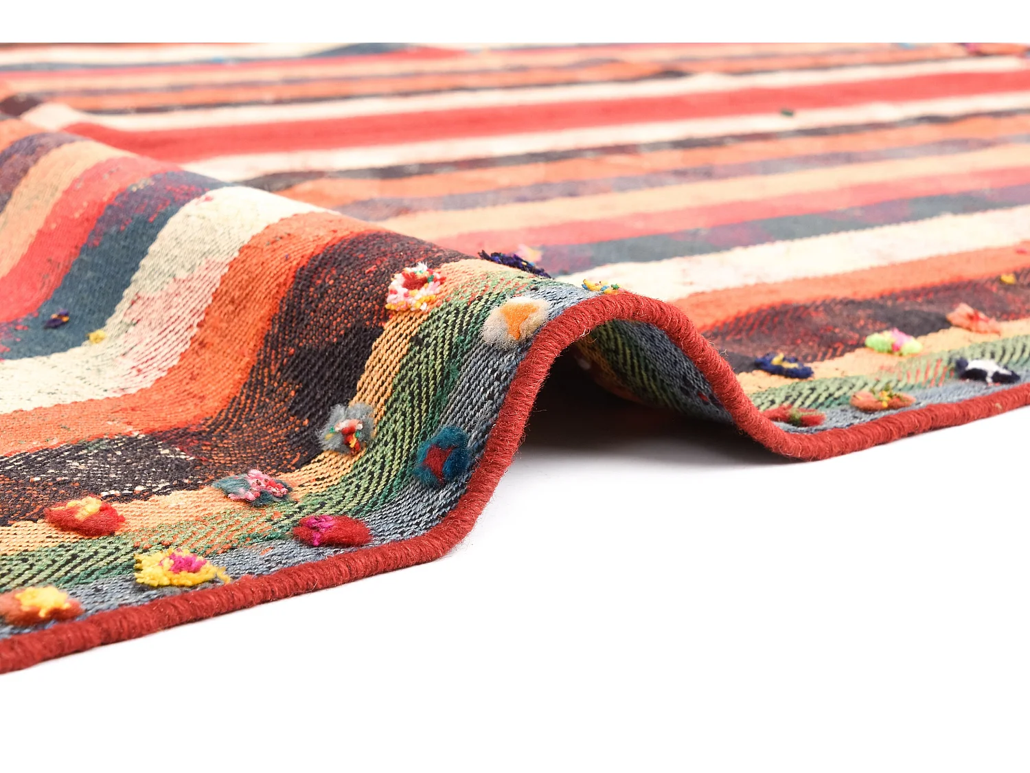 Woltapijt 220x136 Veelkleurig Jajim