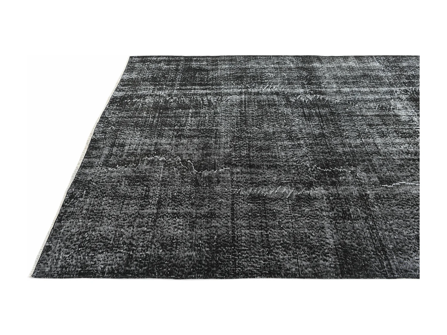 Tapis de laine 175x297 noir Ultra Vintage
