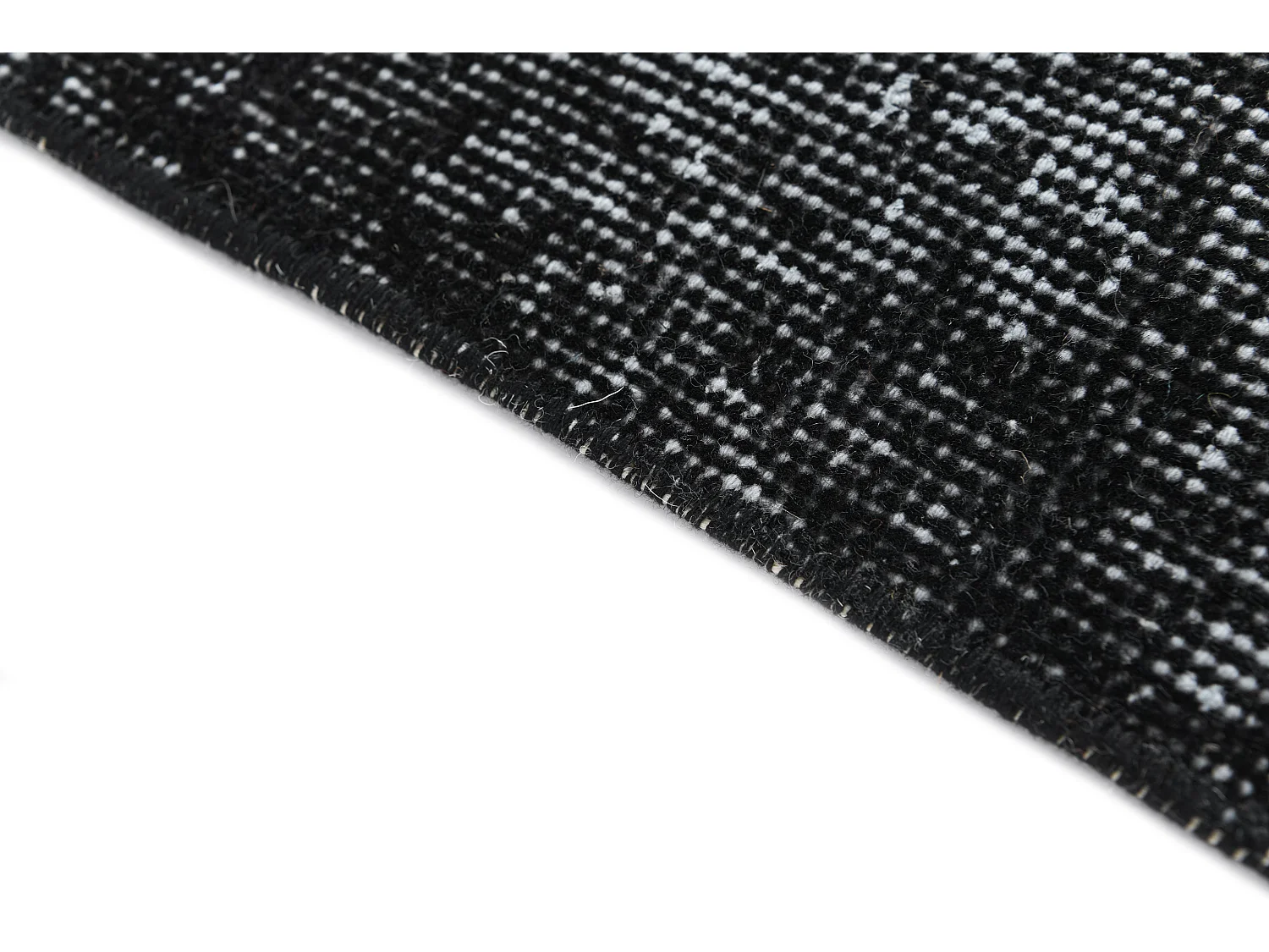 Tapis de laine 175x297 noir Ultra Vintage