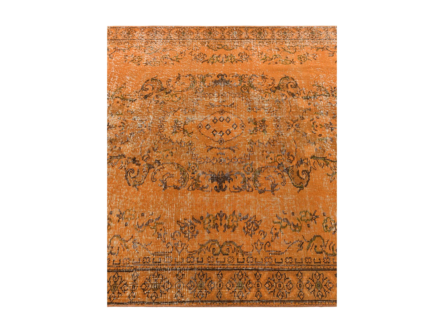 Tappeto in lana 147x251 arancia Ultra Vintage