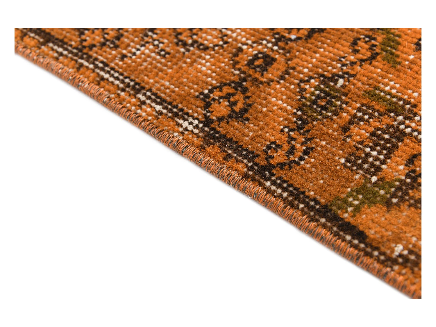 Tappeto in lana 147x251 arancia Ultra Vintage