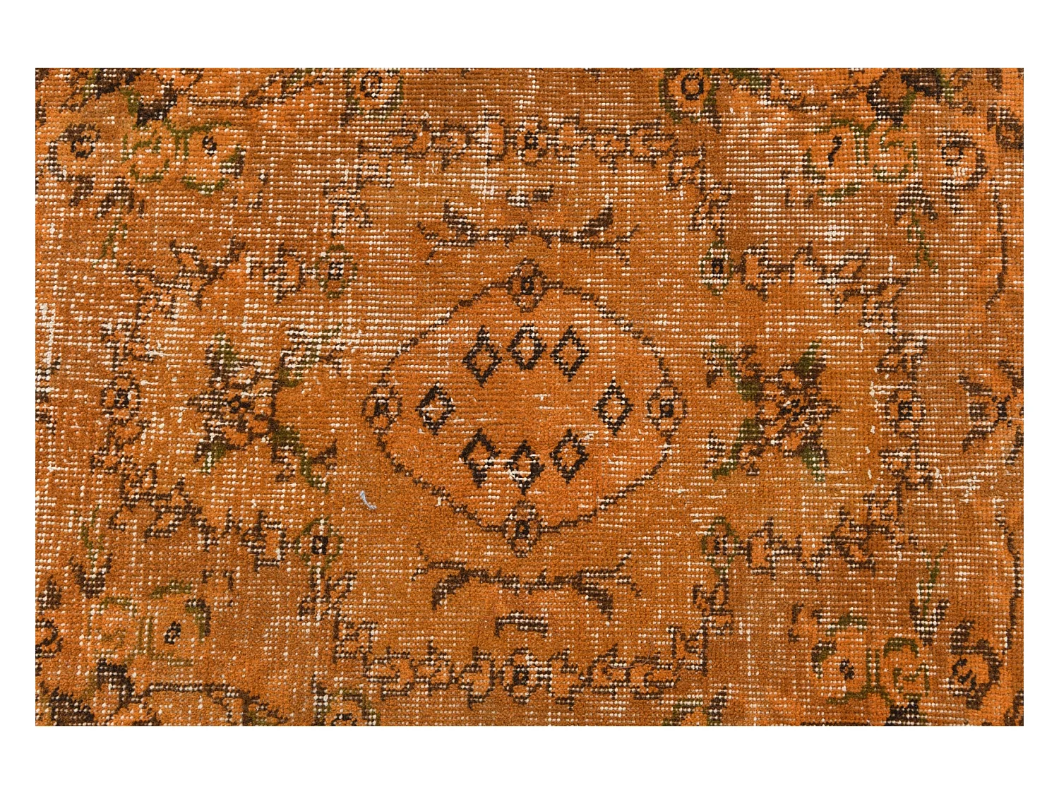 Tappeto in lana 147x251 arancia Ultra Vintage