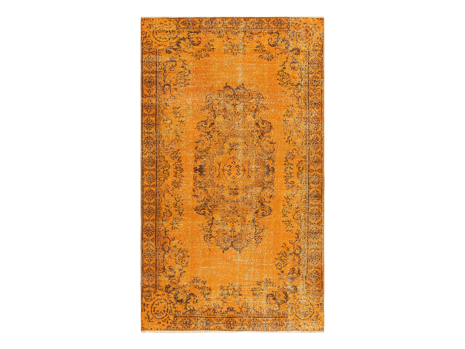 Tappeto in lana 147x251 arancia Ultra Vintage