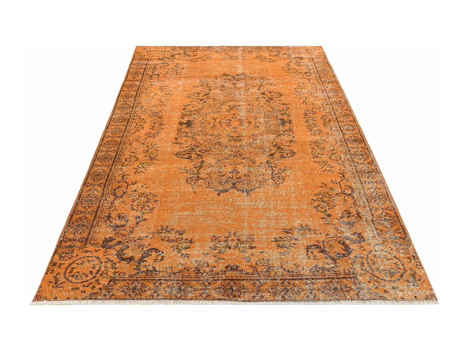 Tapis de laine 147x251 orange Ultra Vintage