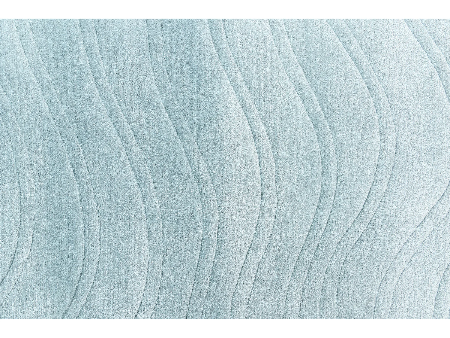 Tapis de couloir en laine 81x394 bleu Darya