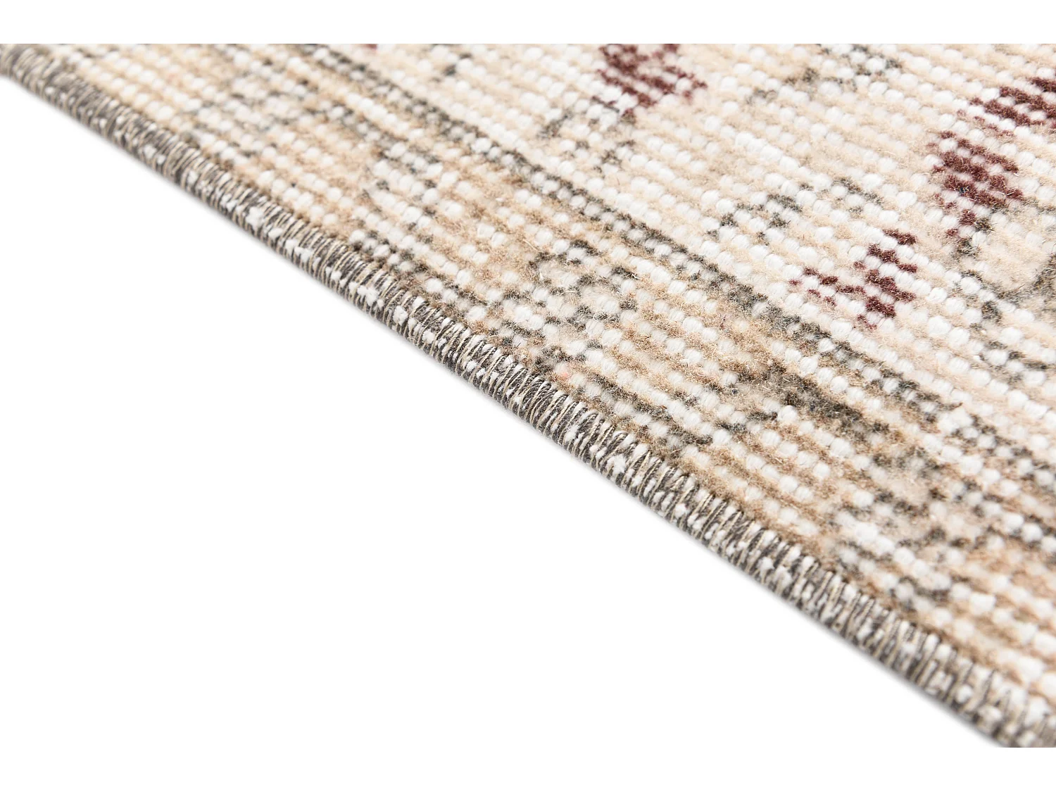 Tappeto in lana 140x259 beige Ultra Vintage