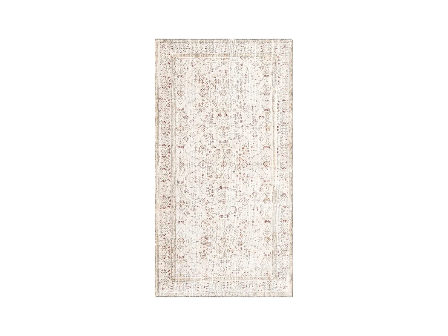 Tapis de laine 140x259 beige Ultra Vintage