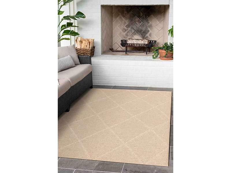 Tappeto 200x290 beige Harmony Maze