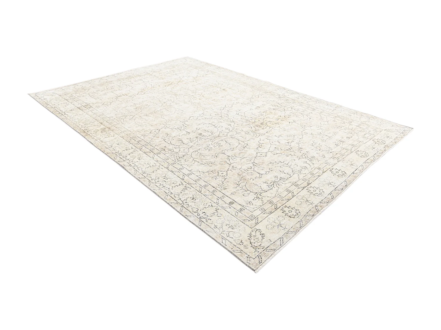 Tappeto in lana 196x312 beige Ultra Vintage
