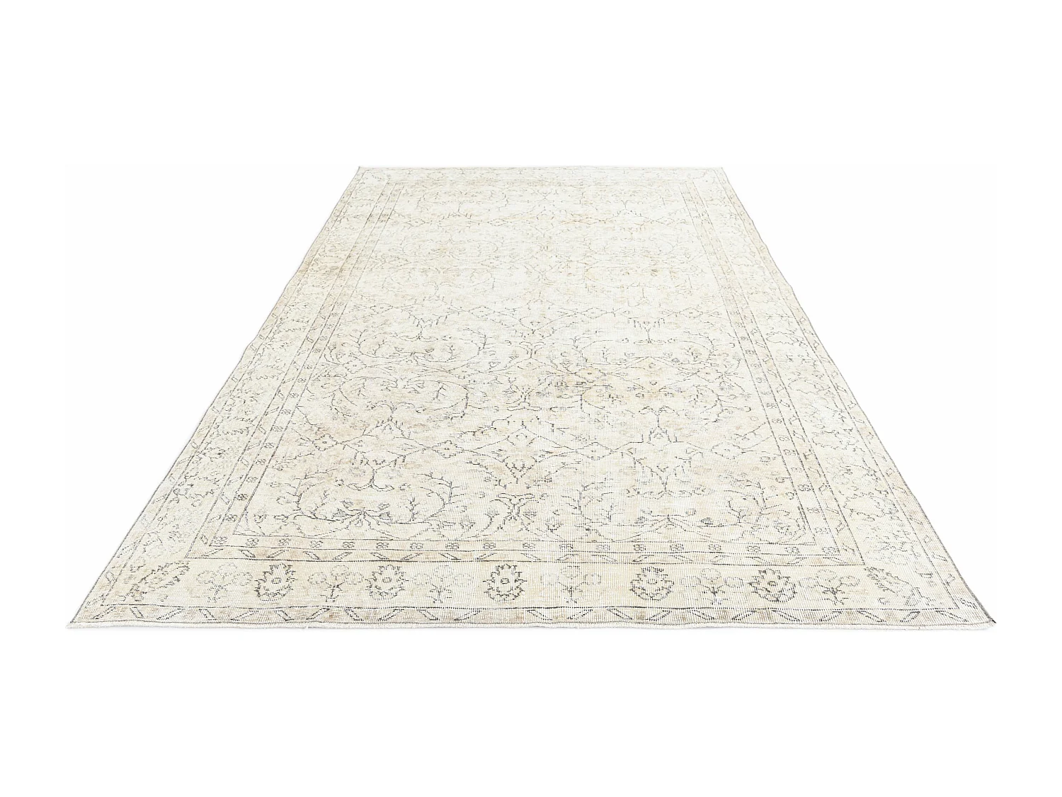 Tappeto in lana 196x312 beige Ultra Vintage