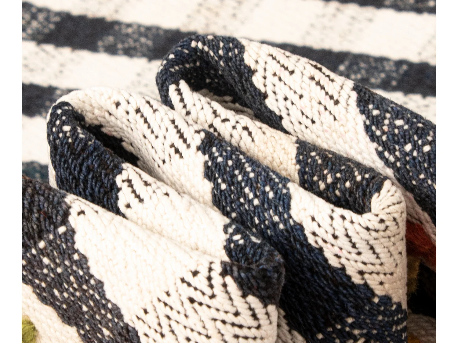 Tapis de laine 144x220 rouge Jajim