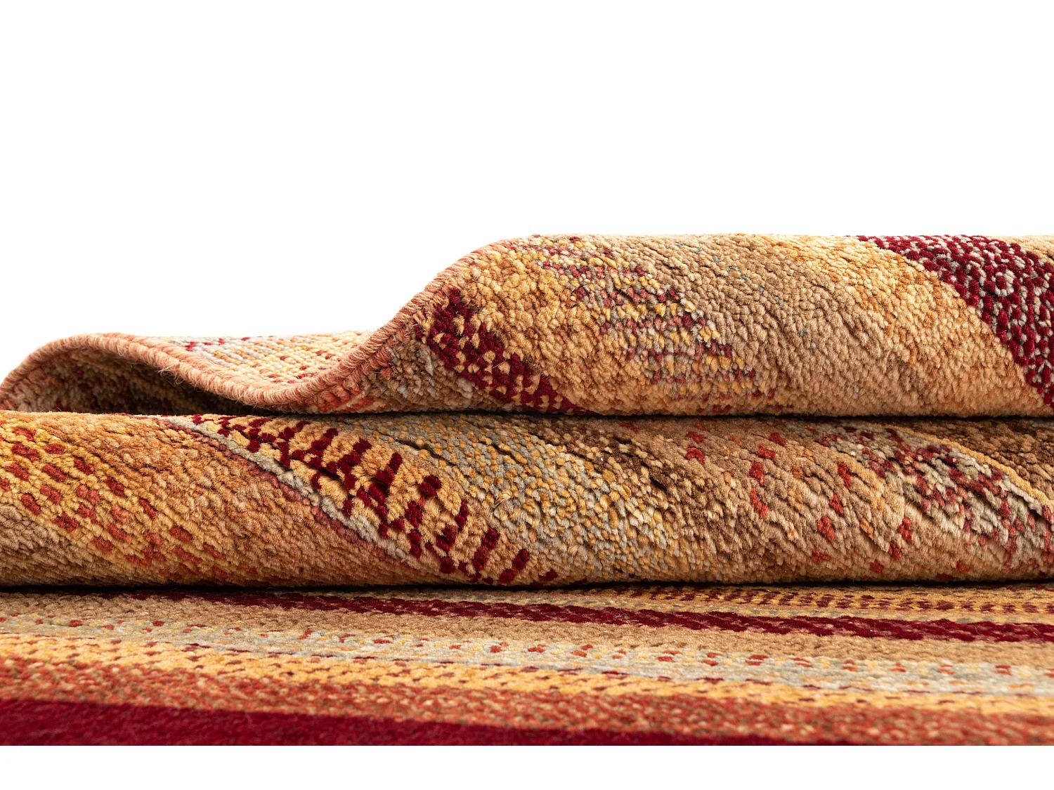 Tapis de laine 90x156 beige Juma