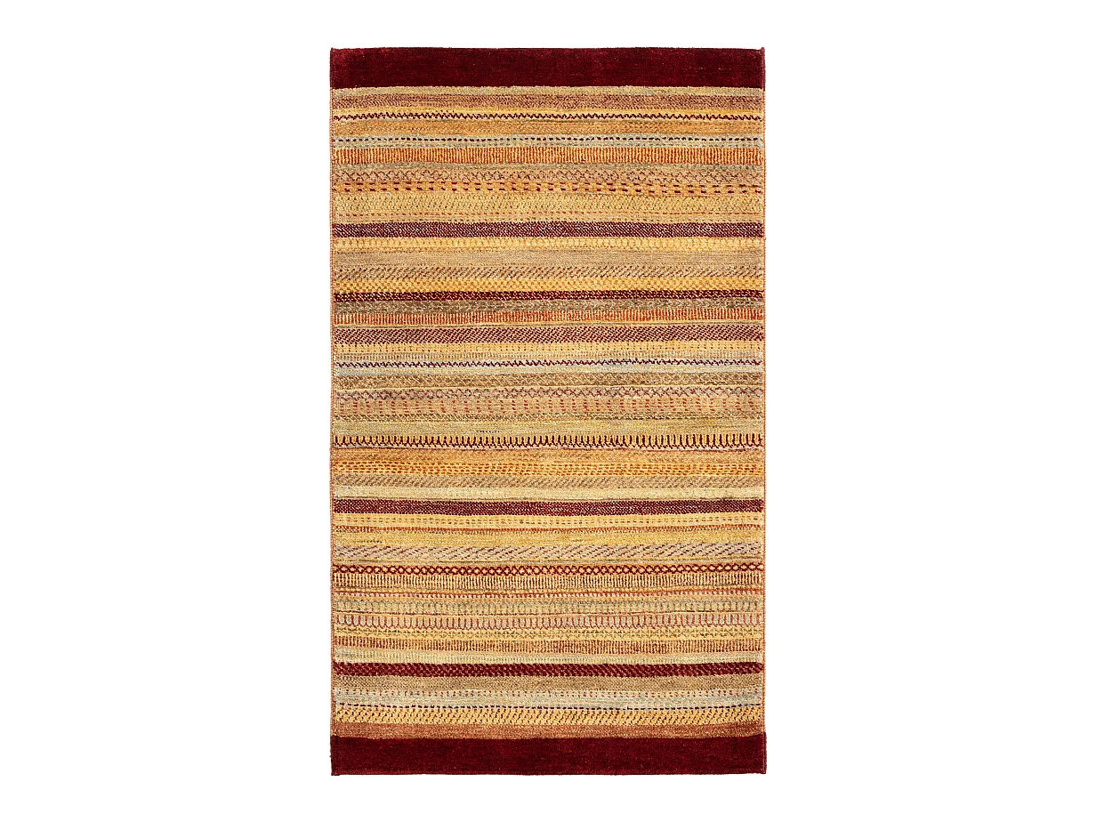 Wollteppich 90x156 Beige Juma