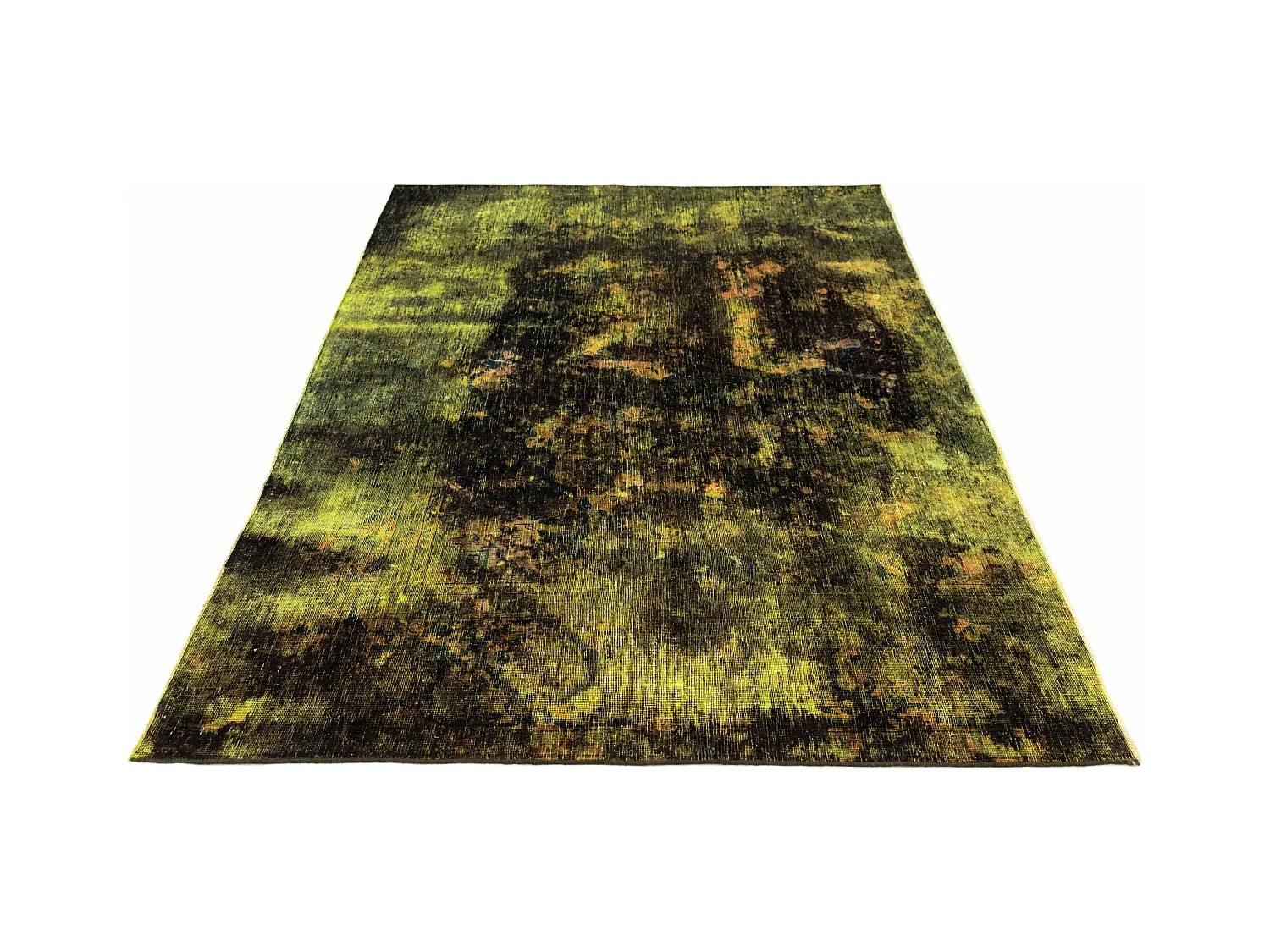 Tapis de laine 139x190 noir Vintage Royal