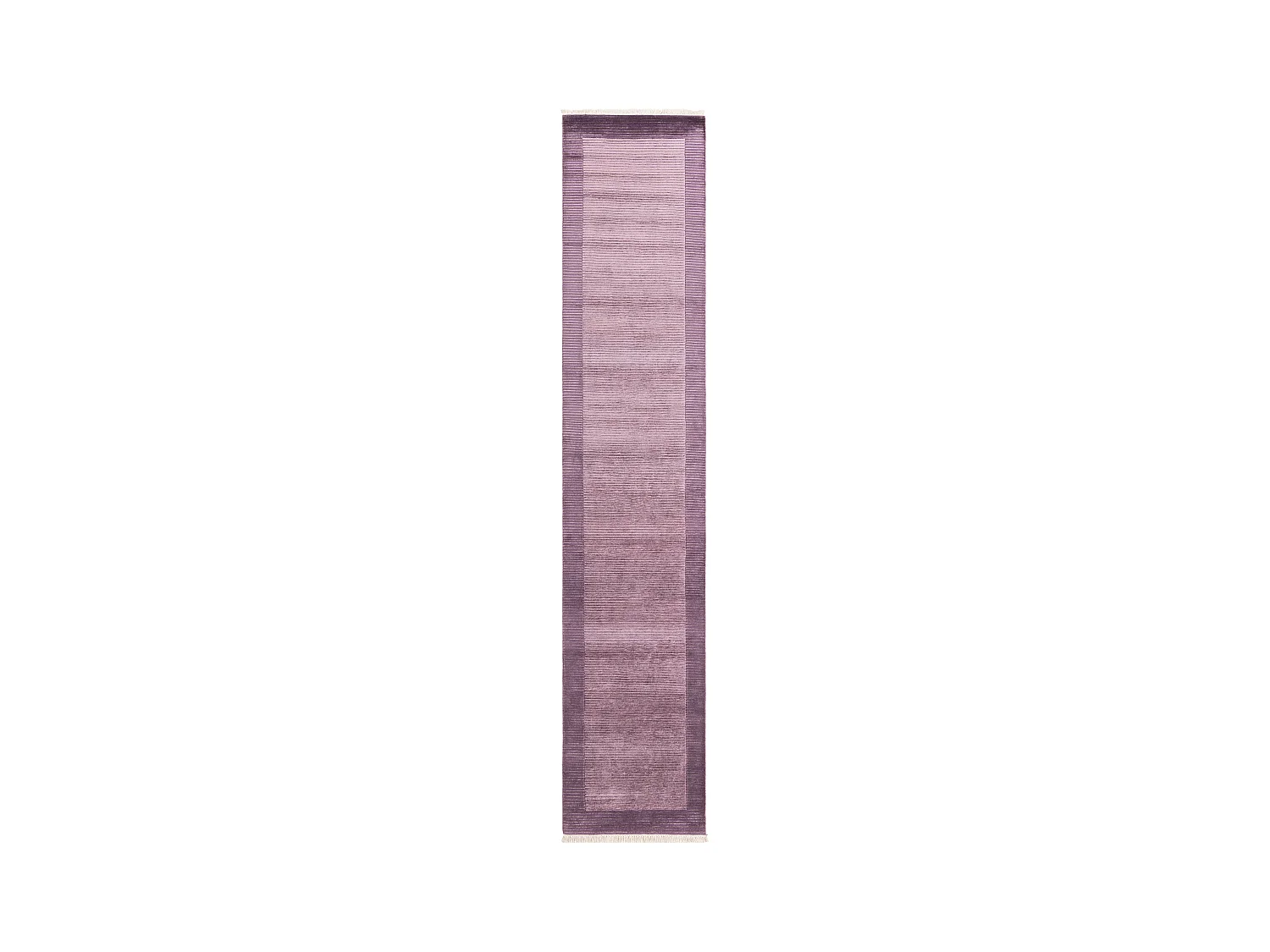 Tapis de couloir en laine 79x404 Violet Darya