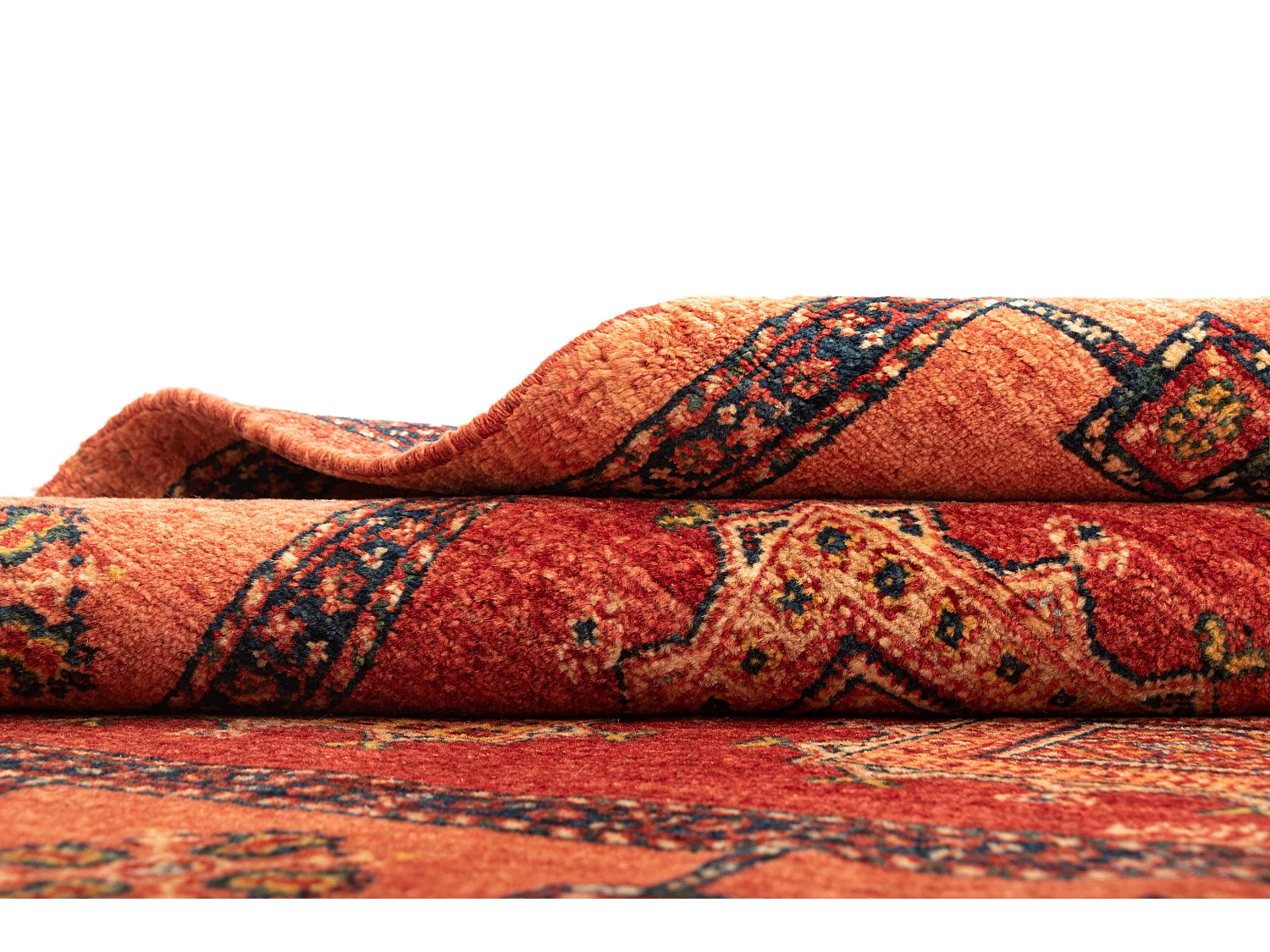 Tapis de laine 108x162 rouge Kashkuli